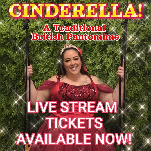 Rejoice! Cinderella! A Traditional British Pantomime LIVE STREAM TICKETS AVAILABLE NOW!👏 Now you can catch the completely SOLD OUT Cinderella, written by Shel Piercy & Jo Sears 🎶💯 Link to ticket owl in the comments! Please share 🙏✨ | Okanagan School of the Arts