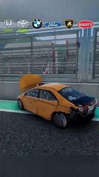 Which Car Jumps the Farthest? 😱 0–200m Ramp Test 💥 | BeamNG Drive #shorts