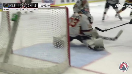 1.3K views · 38 reactions | MacKenzie. MacEachern. Midair. Goal. Chicago Wolves | #CLEvsCHI | AHL | Facebook