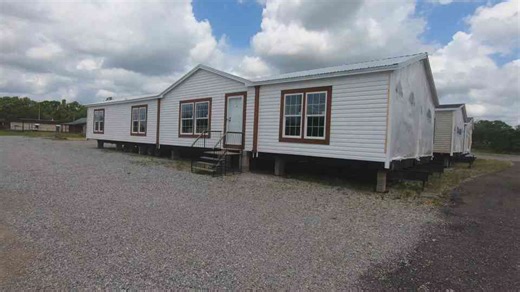 This mobile home is bigger than most houses - but cheaper