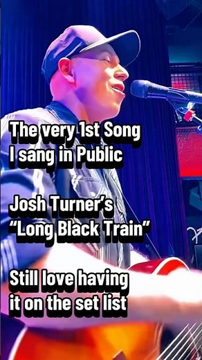 Josh Turner’s ‘Long Black Train’ 🚂 #90scountry #joshturner #livemusic #acousticcover #country