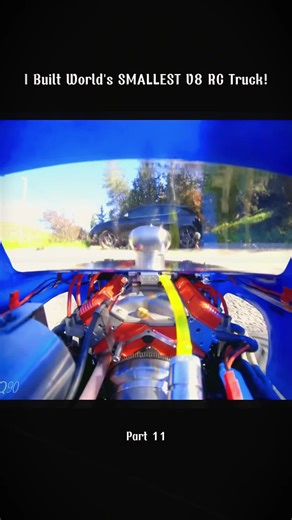 I Built World's SMALLEST V8 RC Truck! #fixing #cison #build #rctruck #truck