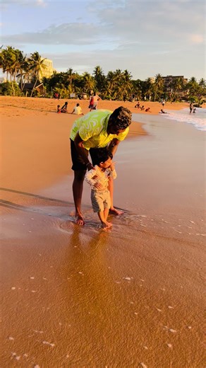 Joyful Beach Moments with Child: Fun and Play