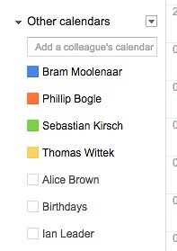 Google Calendar for the web now displays event updates as they happen