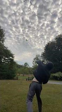 How Far Can I Throw A Tiny Deflated Wubble Bubble Ball? #throw #challenge #wubblebubbleball #thatfar