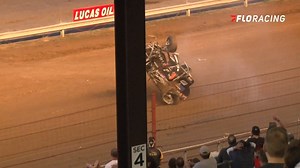 160K views · 1.8K reactions | The final Hoosier Hundred at the famed Indy Mile had a lot of exciting moments. One that took our breath away was Illinois's Chris Windom and his scary flip down the long front chute. | USAC Racing | Facebook
