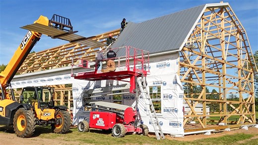 I built a gambrel roof! Let’s get started