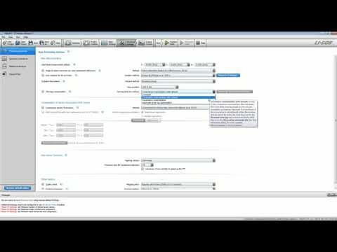 Advanced Settings: EddyPro Processing Options