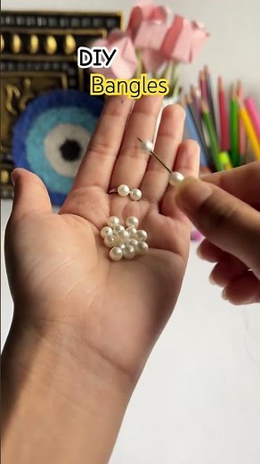 Day-6 of 100 days,100 creation’s | DIY bangles ✨ #shorts