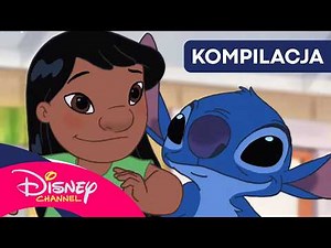 🥸 Przebrania Plikleya | Lilo i Stitch [KOMPILACJA] | Disney Channel Polska