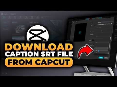 How To Download Caption SRT File From CapCut (100% WORKS) | FAST & EASY | NO Yapping, To The Point!