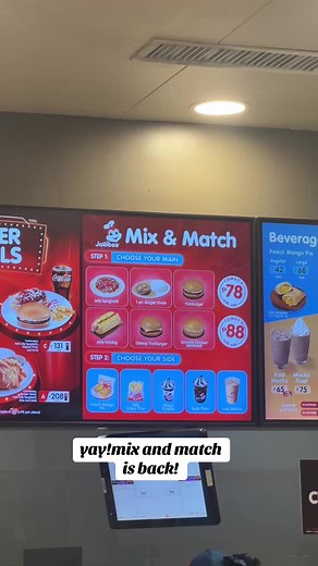 Jollibee Mix and Match is Back!