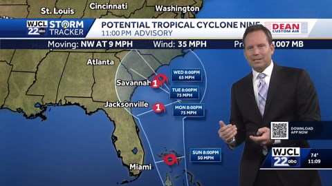 Tracking development likely this weekend, when impacts may reach the Southeast
