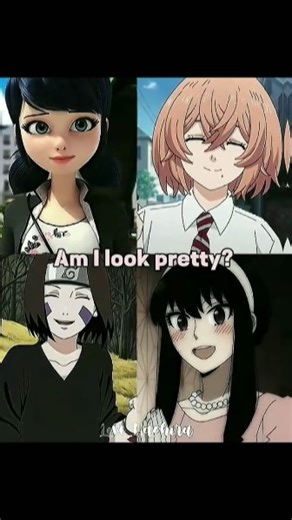 Side Characters 🙃✨.... #yorforger #anime #miraclousladybug #@Love_Hashira_143
