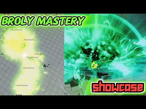 BROLY MASTERY SHOWCASE | Z Battlegrounds