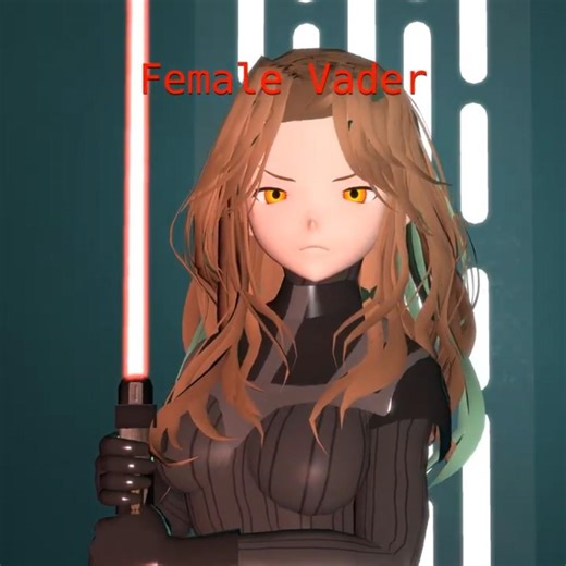 Original and Female Vader Battlefront 2 Menu Animation Comparison #vader #starwars