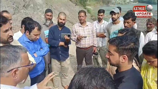 DC Kathua reviews post-rainfall restoration measures during tour of Bani sub-division Relief material distributed among affected families; departments asked to expedite restoration works Kathua, September 11: Deputy Commissioner Kathua, Rajesh Sharma today conducted a tour of Bani Sub Division to take stock of the situation arising after the recent spell of incessant rains and floods. During his maiden visit to the Sub Division, the DC chaired a meeting of District and Sub Divisional Officers at