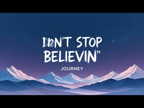 Don’t Stop Believin’ (Nightcore) 🌌 | Emotional AMV | Never Give Up Vibes | USA Trending