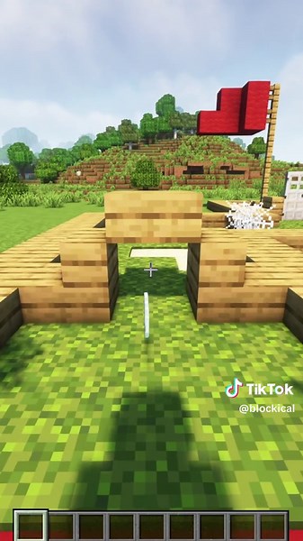 Minecraft Golf Minigame⛳️ #minecraft #minecraftbuilding #minecraftbuilds #minecrafttutorial