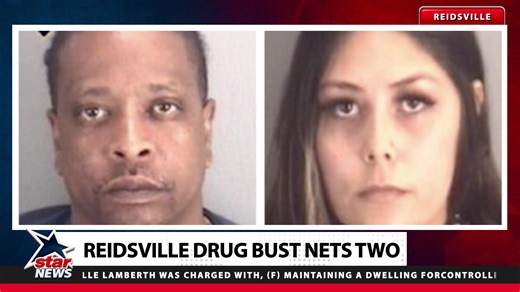 4.4K views · 21 reactions | REIDSVILLE DRUG BUST NETS TWO | Star News TV | Facebook