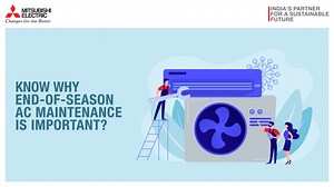 Preventive End-of-Season AC maintenance can increase your AC’s operational lifespan. #PartnerForASustainableFuture Read more: https://bit.ly/3TxWDCj | Mitsubishi Electric