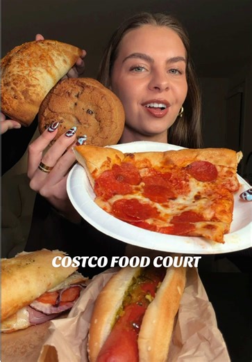 Everything is Bigger at Costco Food Court