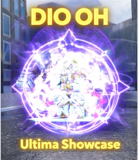 Dio Oh Ultima: A Roblox Content Creator Showcase