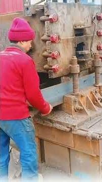 Heavy machinery doing the work of 100 people #industrial #factory #machinery