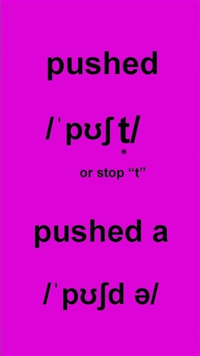 How to pronounce PUSHED in American English #spokenenglish #howtopronounce #americanenglish #word