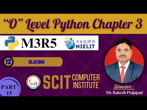 O Level Python theory class || M3 R5 || Chapter 3 || Part 15