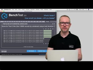 Test Your FileMaker Performance with BenchTest 2.0