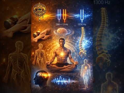 Muscle Reset & Nervous System Recovery | 288 Hz • 1300 Hz • 13 Hz Isochronic