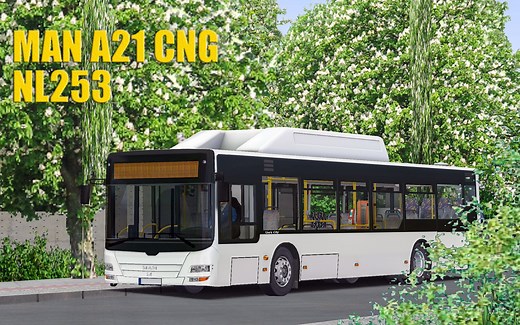 巴士模拟2 - MAN LC V3D by Sobol #3：欧4-CNG版A21 超静发动机 | OMSI 2 Ruhrau2.0 179(1/2)