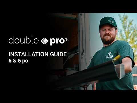 Installation Guide Double Pro- Continuous Hanger with Built-In Gutter Guard