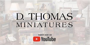 JUST POSTED on YouTube: News&Views Show Circuit Edition! Get the latest on the dollhouse miniatures shows you need to put on your radar and plan to attend. LINK IN COMMENTS to the D. Thomas Miniatures YouTube channel! #MinisMakeHappy | D. Thomas Miniatures