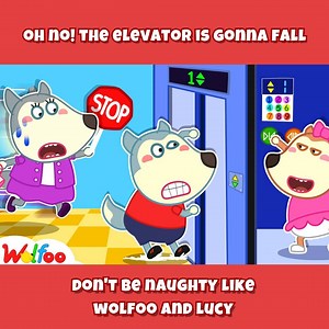 71K views · 730 reactions | How to say safe when you enter an elevator? Watch this video  #WOANETWORK #Wolfooseries #Wolfoo #cartoon | Wolfoo Series | Facebook