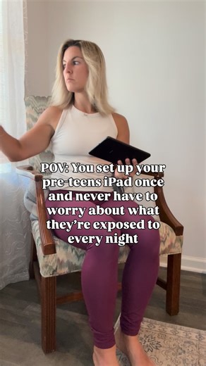 Trisha • Self Defense Coach & Teen Safety Advocate on Instagram: "The iPad setup every pre-teen parent needs to know.. �Here’s the details ⬇️ �(Or comment RESET below and I’ll send you the link to grab the full set up system) This step-by-step phone set up guide is a game changer for parents of pre-teens. You don’t have to guess which apps are safe (or take your pre-teens word for it) �You don’t have to panic for hours between google and reddit feeds when you see them hide their iPad when you wa