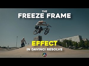 The Freeze Frame Effect - Davinci Resolve Tutorial