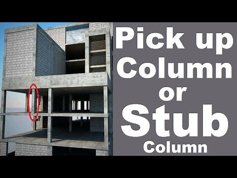 What is Pick up Column or Stub Column? | Civil Engineering Tips