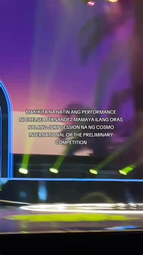 LET'S WAIT THE UNBEATABLE PERFORMANCE OF CHELSEA FERNANDEZ!! #chelseafernandez #misscosmo #pageant #viral #fyppppppppppppppppppppppp