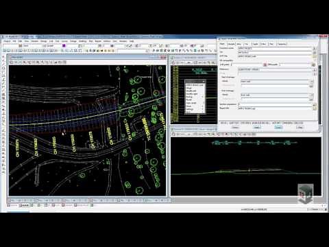 Use 12D road design standards to set curve geometry