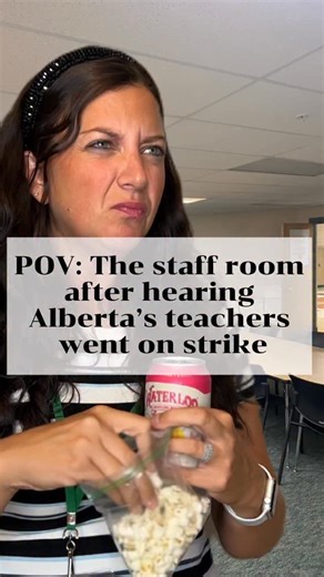 Alberta’s province-wide teacher strike began today — impacting more than 740,000 students across public, Catholic, and francophone schools. The issues: class size, workload, and teacher retention. Different country, same story — teachers everywhere asking for real change. 💛 #AlbertaTeachers #AlbertaStrike #EducationNews #TeacherLife #TeacherHumor #PublicEducation #SupportTeachers #EducationMatters #CanadianTeachers | Balanced Minds Education
