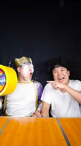 13K views · 208 reactions | Part 2 YES or NO Challenge Giant Hubba Bubba Eye ball Funny Mukbang HUBA #Shorts #food #funny #foodblogger #mukbang | Huba후바 | Facebook
