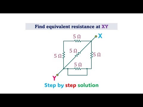 #equivalentresistance #Circuit Problem No 61 #electricalengineeringxyz