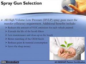 Specialty Training 6H NESHAP Painter Certification RDA