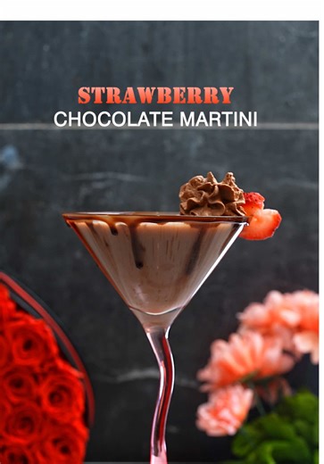 Delicious Strawberry Chocolate Martini Recipe for Valentine’s Day