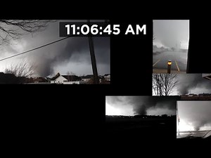November 17, 2013 Washington, Illinois EF4 Tornado Synced (Video by TornadoTRX)