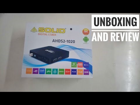 SOLID ahds2-1020 android hybrid set top box ka long term unboxing setup and review