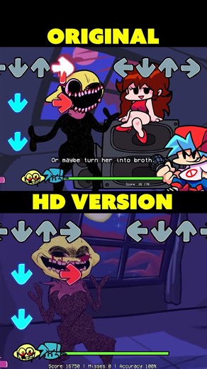 VS Monster Lyrics Original VS HD Version 😭 [FNF]