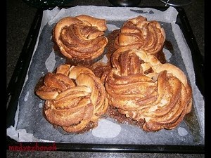 Эстонская Выпечка. Булочки с корицей